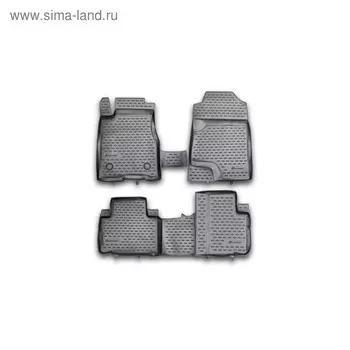 Коврики 3D в салон GREAT WALL Hover H6, 2012-2016 4 шт. (полиуретан)