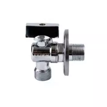 Кран шаровой Aquasfera 1042-02, 1/2"х3/4", PN10, наружная резьба, для быт. приборов, угловой