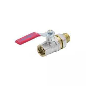 Кран шаровой Aquasfera Euro 1006-06, 2", PN 16, с американкой, рычаг, никелированный