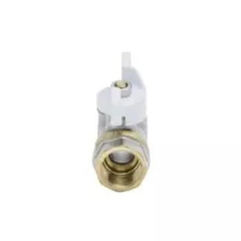 Кран шаровой Aquasfera Standard 1102-01, 1/2", PN 40, внутренняя резьба, бабочка, никель