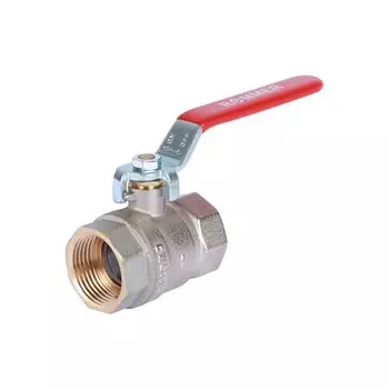Кран шаровой ROMMER RBV-0001-0110325, 1", внутренняя/внутренняя резьба, рычаг