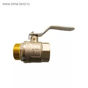 Кран шаровой STI, 1 1/4", внутренняя/наружная, рычаг