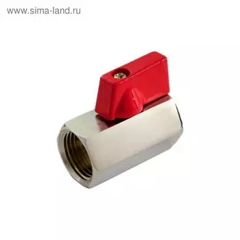 Кран шаровой STI МИНИ, 1/2", внутренняя/внутренняя