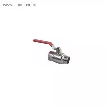 Кран шаровой TAEN, 1 1/2", внутренняя/наружная резьба, рычаг