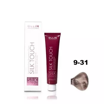 Краситель для волос Ollin Professional Silk Touch, безаммиачный, тон 9/31 блондин золотисто-пепельный