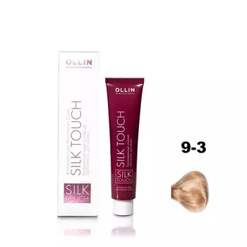 Краситель для волос Ollin Professional Silk Touch, безаммиачный, тон 9/3 блондин золотистый