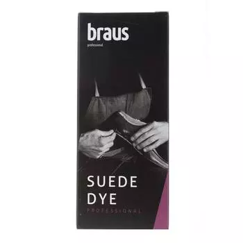 Краситель для замши BRAUS SUEDE DYE, тёмно синий, 50 мл