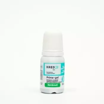 Краситель пищевой Kreda Bio Prime-gel, водорастворимый, зеленый, 10 мл