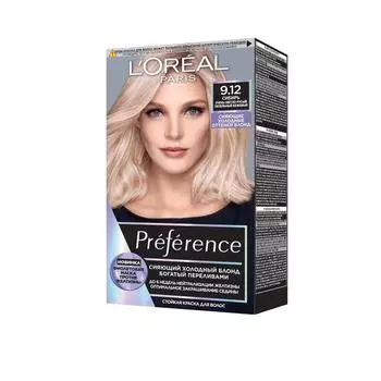 Краска для волос L'Oreal Preference, тон 9.12 Сибирь