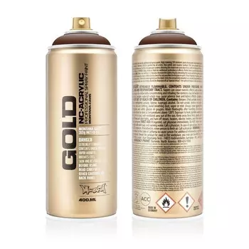 Краска матовая MONTANA GOLD коричневый шок 0,4л