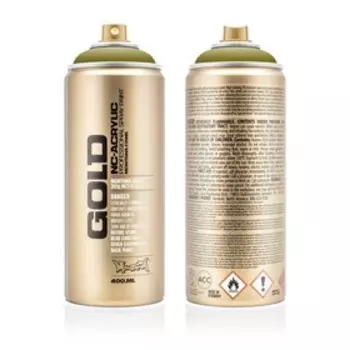 Краска матовая MONTANA GOLD светлый хакки 0,4л