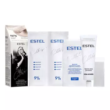 Краска-уход для волос Estel Celebrity тон 10/16 полярный блондин