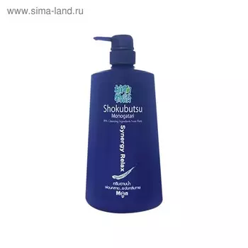 Крем-гель для душа Shokubutsu Synergy Relax, 500 мл