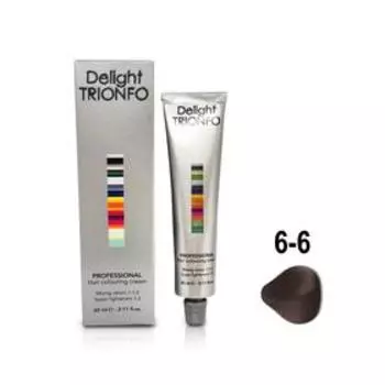 Крем-краска для окрашивания волос Constant Delight Delight Trionfo 6-6 тёмно-русый шоколадный, 60 мл