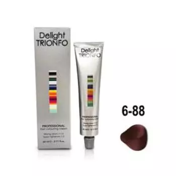 Крем-краска для окрашивания волос Constant Delight Delight Trionfo 6-88 тёмно-русый интенсивно-красный, 60 мл