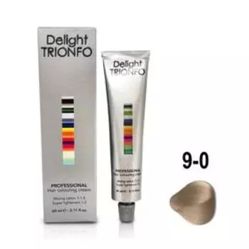 Крем-краска для окрашивания волос Constant Delight Delight Trionfo 9-0 блондин натуральный, 60 мл