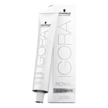 Крем-краска для волос для седых волос Igora Royal Absolutes SilverWhite, сталь, 60 мл