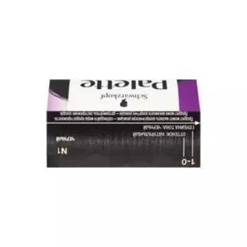 Крем-краска для волос Palette, тон N1, чёрный