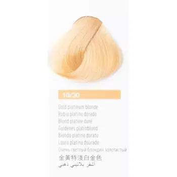 Крем-краска Lakme Chroma, тон 10/30 Очень светлый блондин золотистый, 60 мл