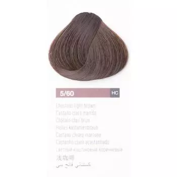 Крем-краска Lakme Chroma, тон 5/60 Светлый шатен коричневый, 60 мл