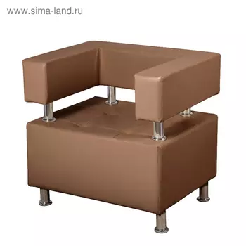 Кресло "Борк", коричневый