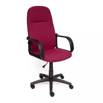 Кресло офисное LEADER 2604, 6204701130 мм, ткань бордо