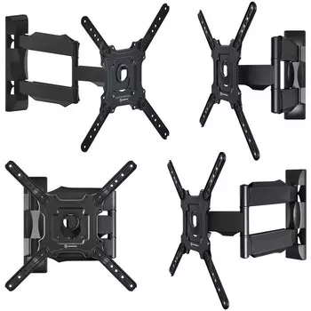 Кронштейн для телевизора Onkron M4 черный 32"-65" макс.35кг настенный поворот и наклон