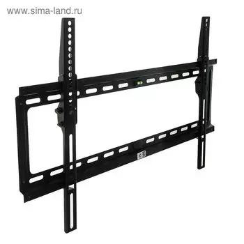 Кронштейн Kromax IDEAL-2, для ТВ, наклонный, 32-90", 55 кг., 23 мм от стены, черный