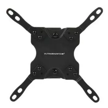 Кронштейн Ultramounts UM864B, для ТВ, наклонно-поворотный, 13-43", 60-190 мм от стены,черный