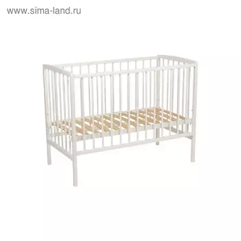 Кроватка детская Фея 101, цвет белый