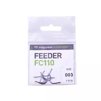 Крючки FC FEEDER сер. FC110 разм.003 7шт.