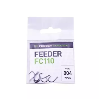 Крючки FC FEEDER сер. FC110 разм.004 7шт.