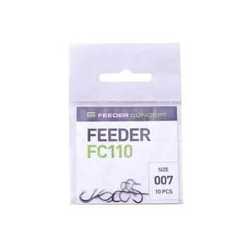 Крючки FC FEEDER сер. FC110 разм.007 10шт.