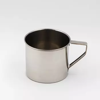 Кружка, 500 мл, d=10 см, нержавеющая сталь