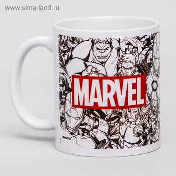 Кружка керамическая, 320 мл Marvel, Мстители