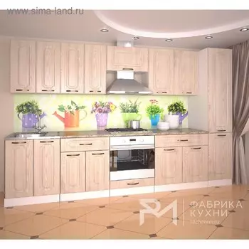 Кухонный гарнитур Гарнитур 15 Грецкий орех 3000