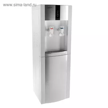 Кулер для воды LESOTO 16 LD/Е, с охлаждением, 615 Вт, бело-серебристый
