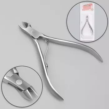Кусачки маникюрные для кутикулы, 9 см, длина лезвия-9 мм, на блистере
