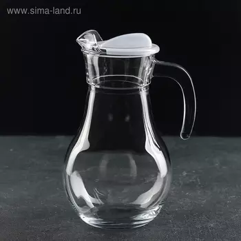 Кувшин стеклянный с крышкой Bistro, 1,8 л