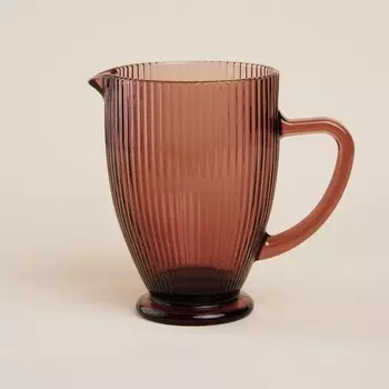 Кувшин SL Home «Модерн», 1.2 л, 19.51318.5 см, стекло, розовый