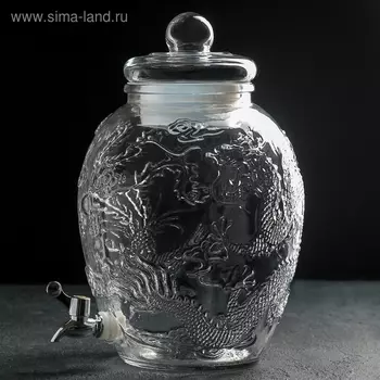 Диспенсер для напитков «Дракон», 8 л, 282134 см
