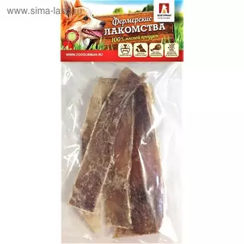 Лакомства Фермерские "Зоогурман" Хрящ лопаточный, нарезка, 50 г