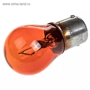 Лампа автомобильная Skyway, PY21W, 12 В, 21 Вт, cо смещенным цоколем BAU15s