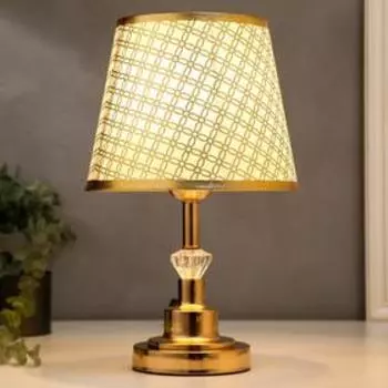 Лампа настольная 16227/1GD Е27 40 Вт золото 212134.5 см RISALUX