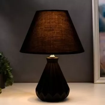 Лампа настольная 1860/1BK E14 40 Вт черный 252535 см RISALUX