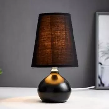 Лампа настольная 99036/1 140 Вт Е27 черный 151529 см RISALUX