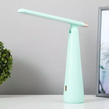 Лампа настольная «Страйк» LED 3 режима 1.5 Вт USB зеленый 6.86.828.5 см RISALUX