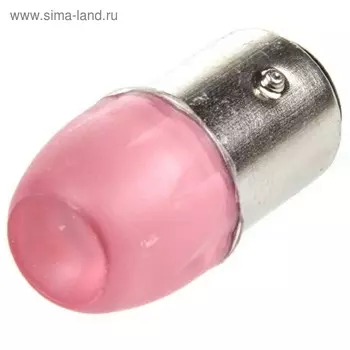 Лампа светодиодная Skyway S25, 12 В, 3 SMD, красная, S08201254