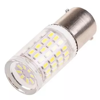 Лампа светодиодная S25, (P21W), 12V, 80 SMD диода, 1-конт, белая, SKYWAY, S08201428