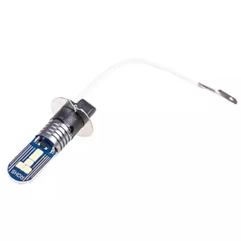 Лампа светодиодная, SKYWAY, H3, 12-24V, 10SMD диодов, 1-конт, белая, ближний-дальний свет
